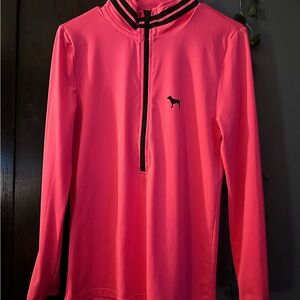 Victoria's Secret Pink Pullover with Black Accents
